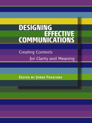 cover image of Designing Effective Communications
